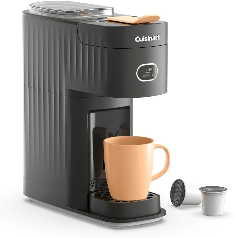 Cuisinart Soho Black Coffeemaker - Convenient Single Serve