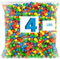 M and M Milk Chocolate Candies in Vibrant Colors - 4 lbs Bulk