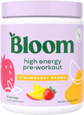 High Energy Pre Workout Powder - Strawberry Mango Boost