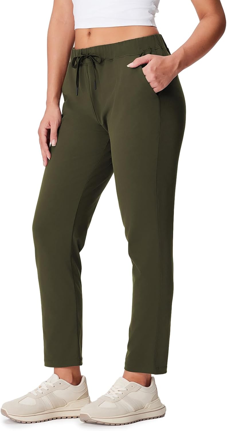 Yogipace Women's 7/8 On The Fly Pants for Every Body Type