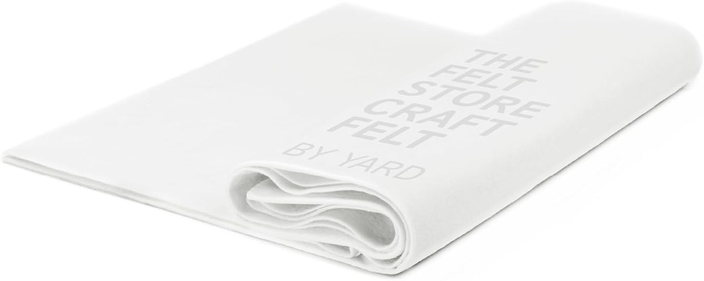 Craft Felt by The Yard - Soft, Plush, Durable Fabric for DIY