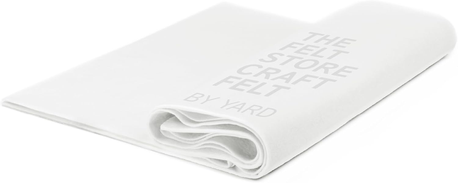 Craft Felt by The Yard - Soft, Plush, Durable Fabric for DIY