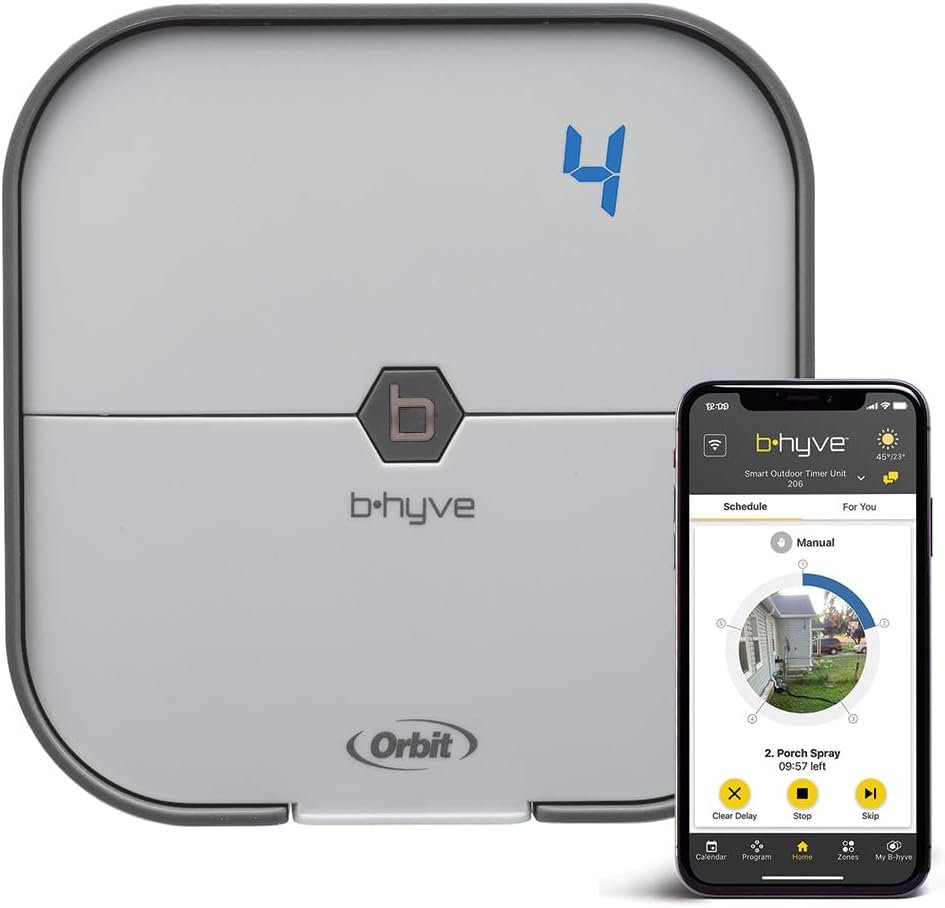 Orbit B-hyve 4-Zone Indoor Smart Sprinkler Controller Review