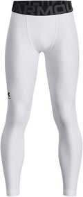 Under Armour Boys HeatGear Armour Leggings - Fitted Lightweight Base
