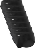 Men's Tagless Briefs Coverd Waistband Comfort Soft Underwear BAMBOO