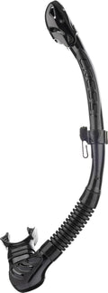 Cressi Foldable Alpha Ultra Dry Snorkel for Adults - Compact
