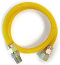 EZ-Fluid 36in Tankless Water Heater Gas Flexible Line - High Flow