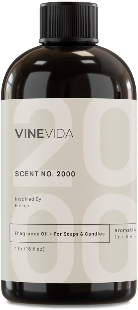 VINEVIDA Scent No.2000 Fragrance Oil for Candle Making 16oz