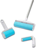 Schticky Lint Roller Set - Reusable Washable 3 Piece Cleaner