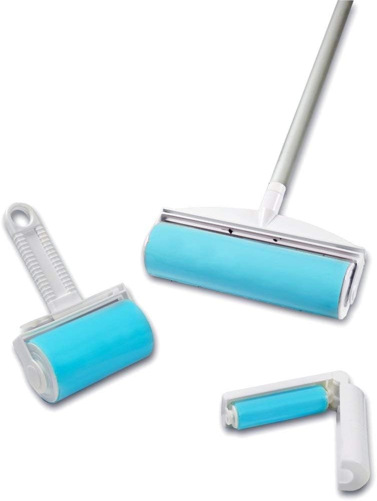 Schticky Lint Roller Set - Reusable & Washable Cleaner for Hair
