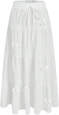 Stylish Verdusa Women's Flared Maxi Skirt for Bohemian Fashion