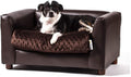 Keet Fluffy Deluxe Pet Bed Sofa for Small Dogs in Style