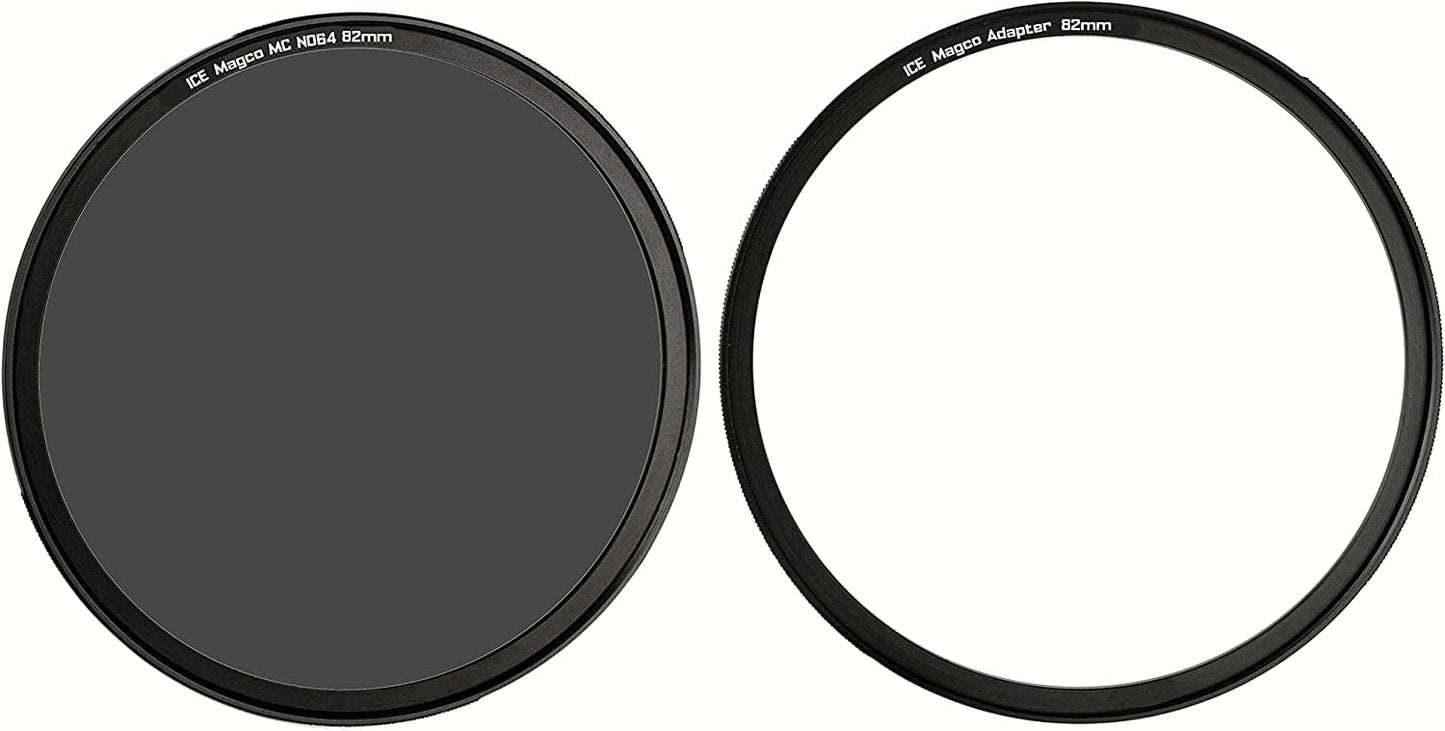 ICE Magco 82mm MC Slim Magnetic ND64 Filter for Photographers