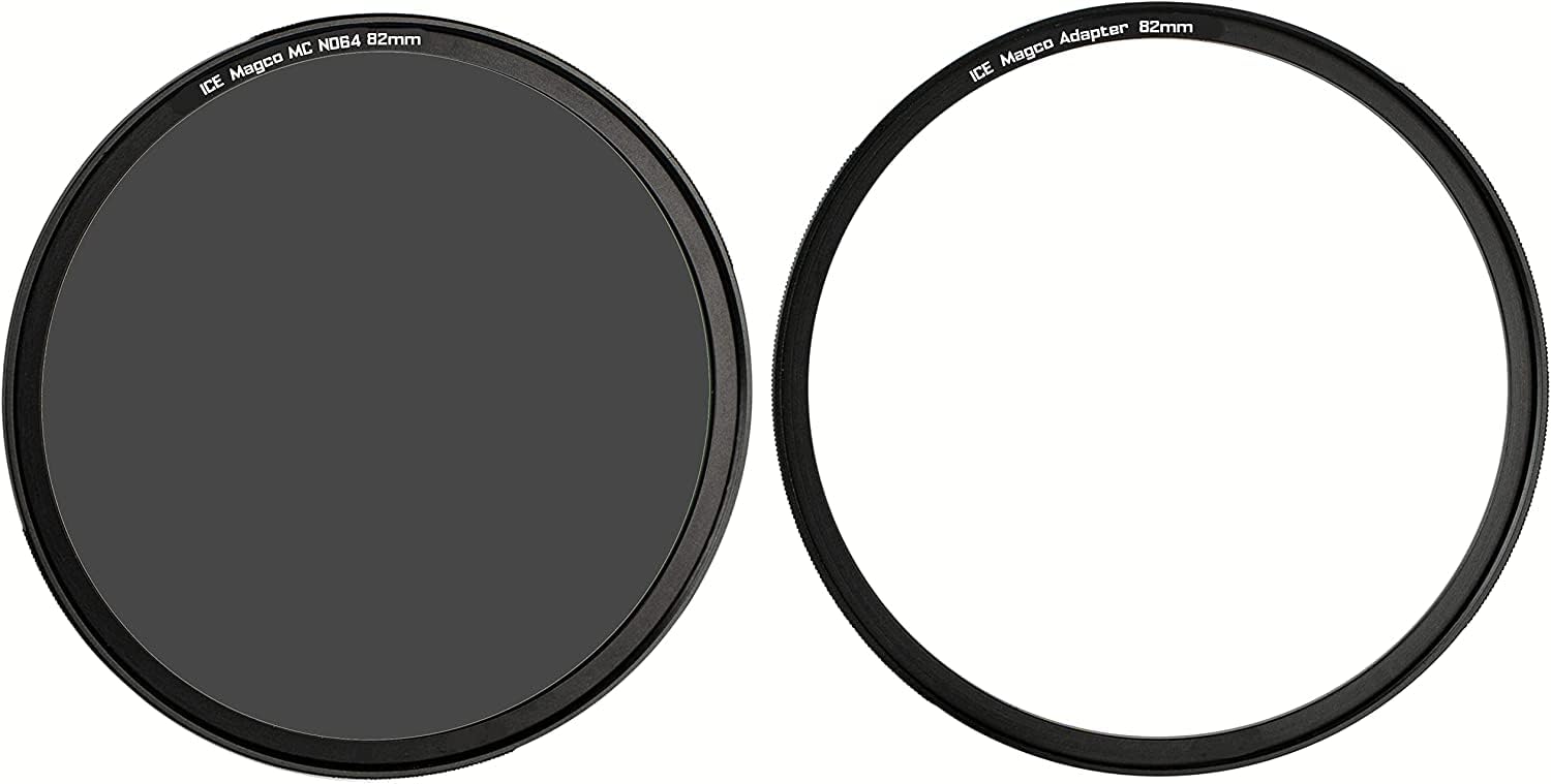 ICE Magco 82mm MC Slim Magnetic ND64 Filter for Photographers