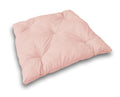 Handmade 40x40 inch Soft Floor Cushion in Peach
