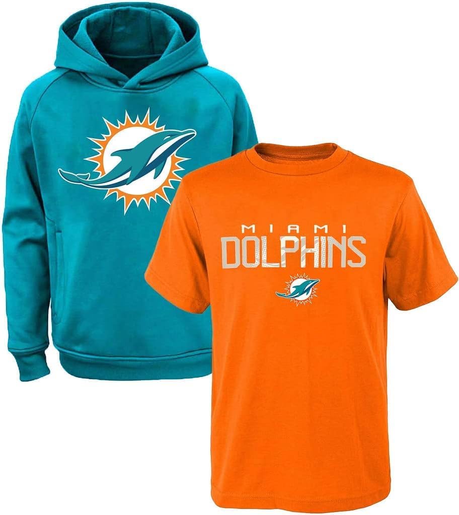 NFL Youth 8-20 Polyester Performance Hoodie & T-Shirt Set