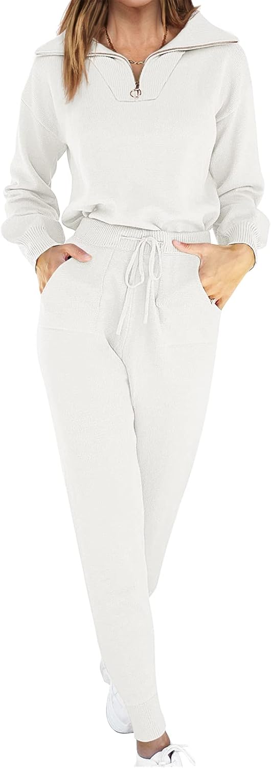 ANRABESS Women's Two Piece Outfits for Travel and Lounge Wear