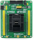 Waveshare QFP100 LQFP100 STM32 IC Test Socket Adapter - Easy