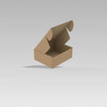 13x11x5 Small Brown Corrugated Mailer Boxes 18pcs - Sturdy, Easy