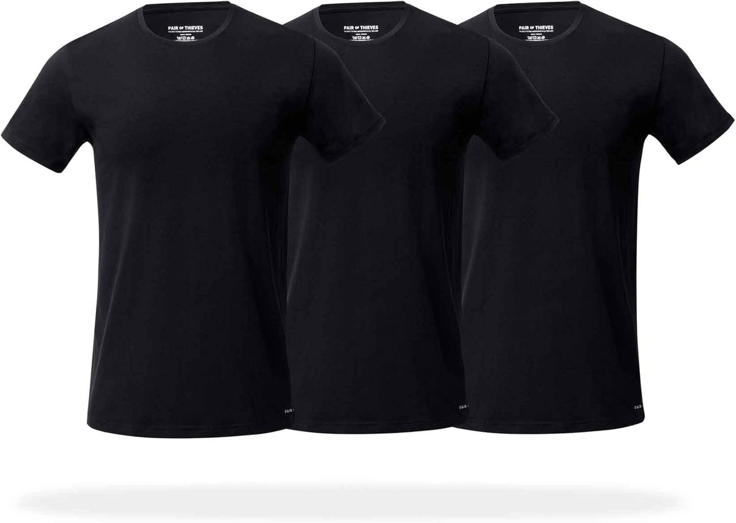 Pair of Thieves Slim Fit Crew Neck T-Shirts for Men - 3-Pack