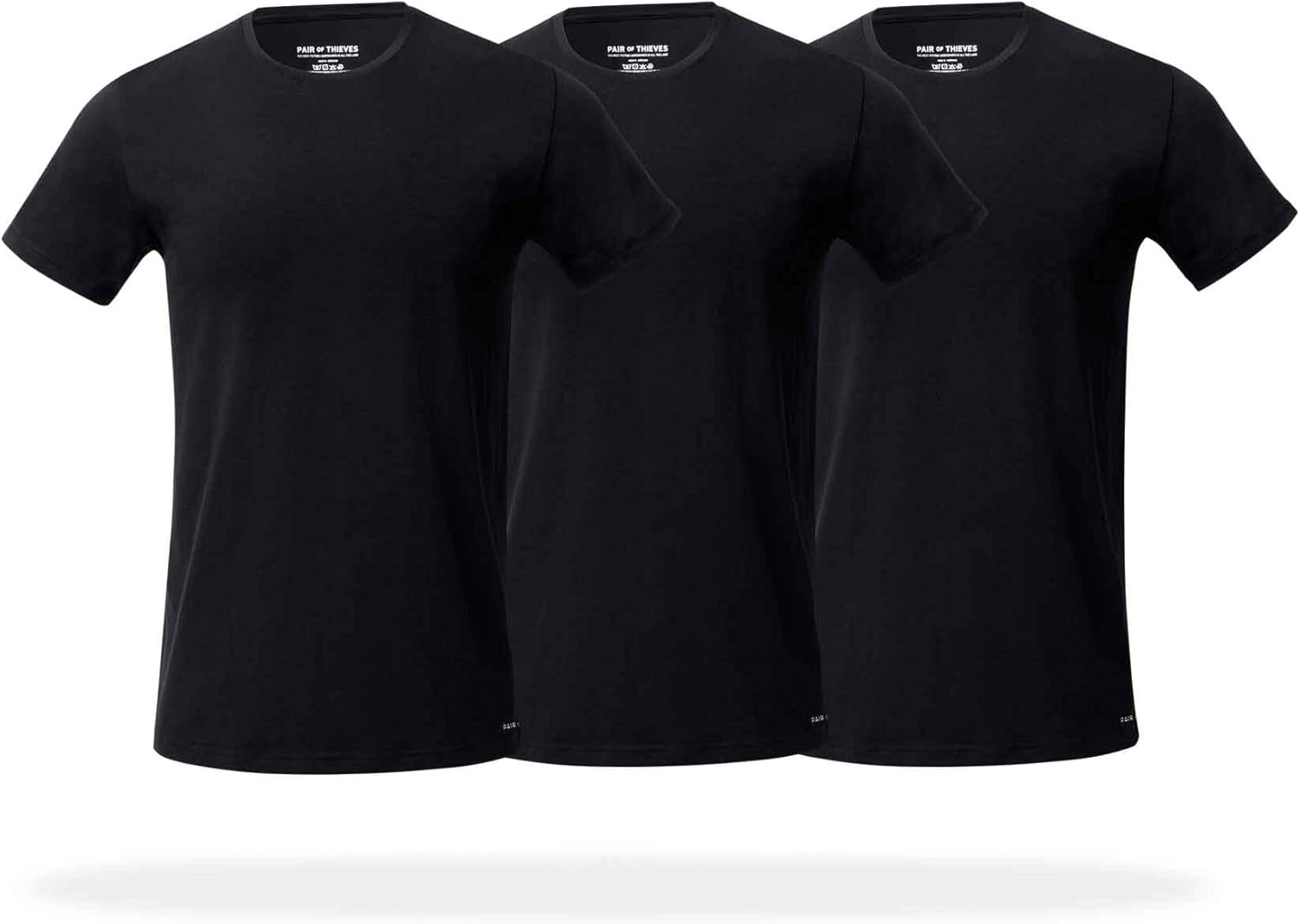 Pair of Thieves Slim Fit Crew Neck T-Shirts for Men - 3-Pack