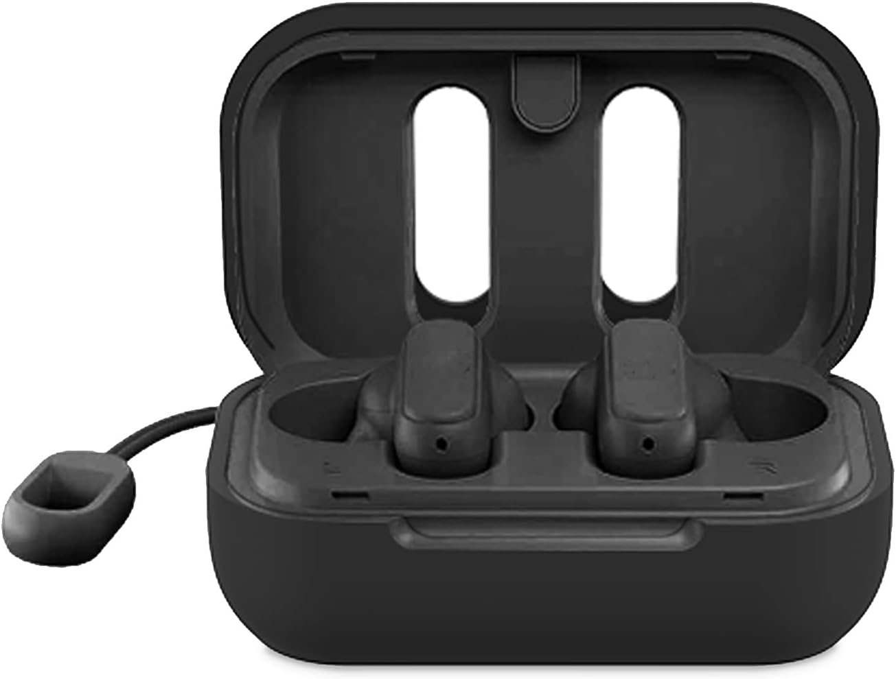 Black Silicone Case for Skullcandy Dime Earbuds