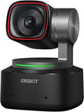 OBSBOT Tiny 2 Webcam 4K Voice Control PTZ - AI Tracking and Auto Focus