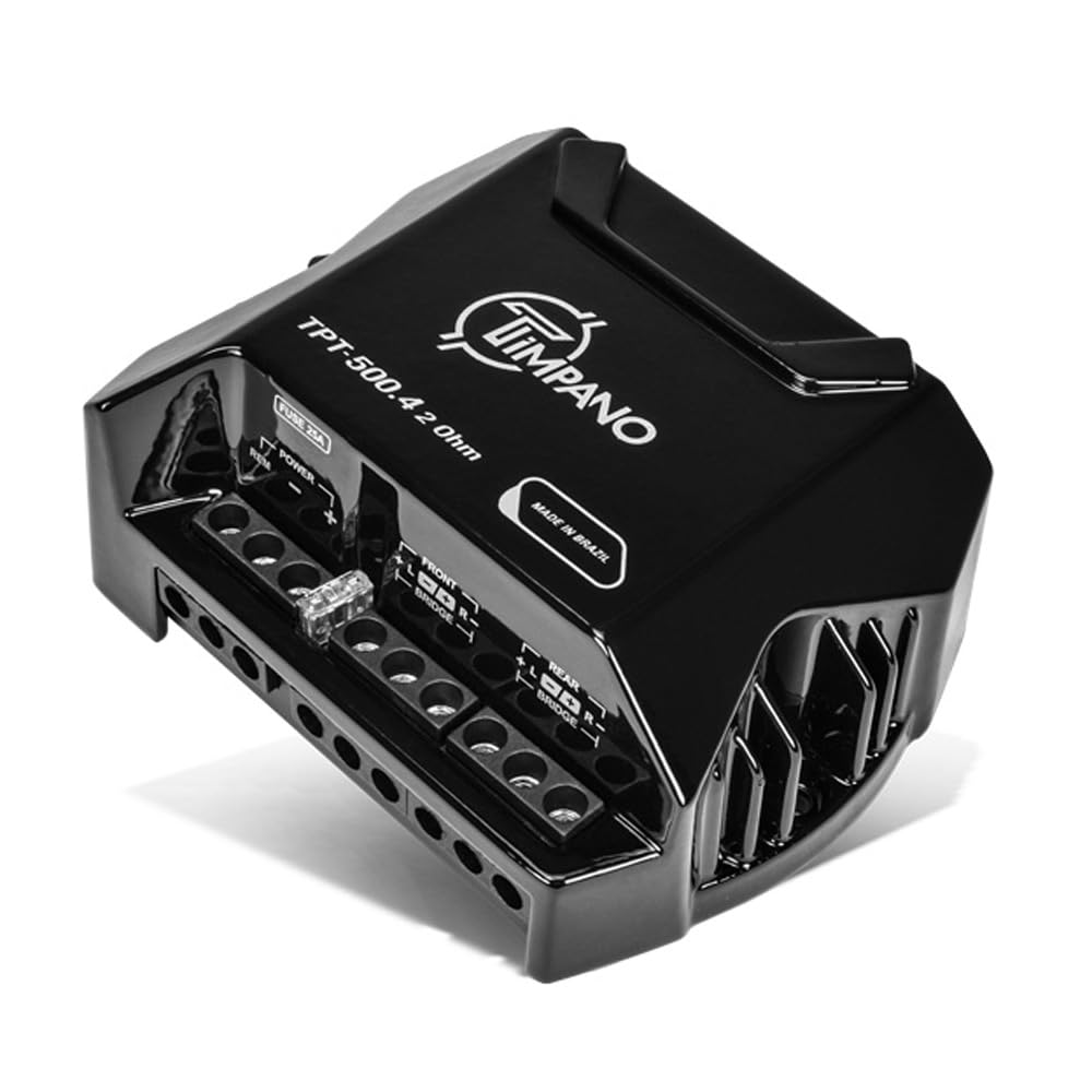 Timpano 4 Channel Amplifier Delivers Powerful Car Audio Sound