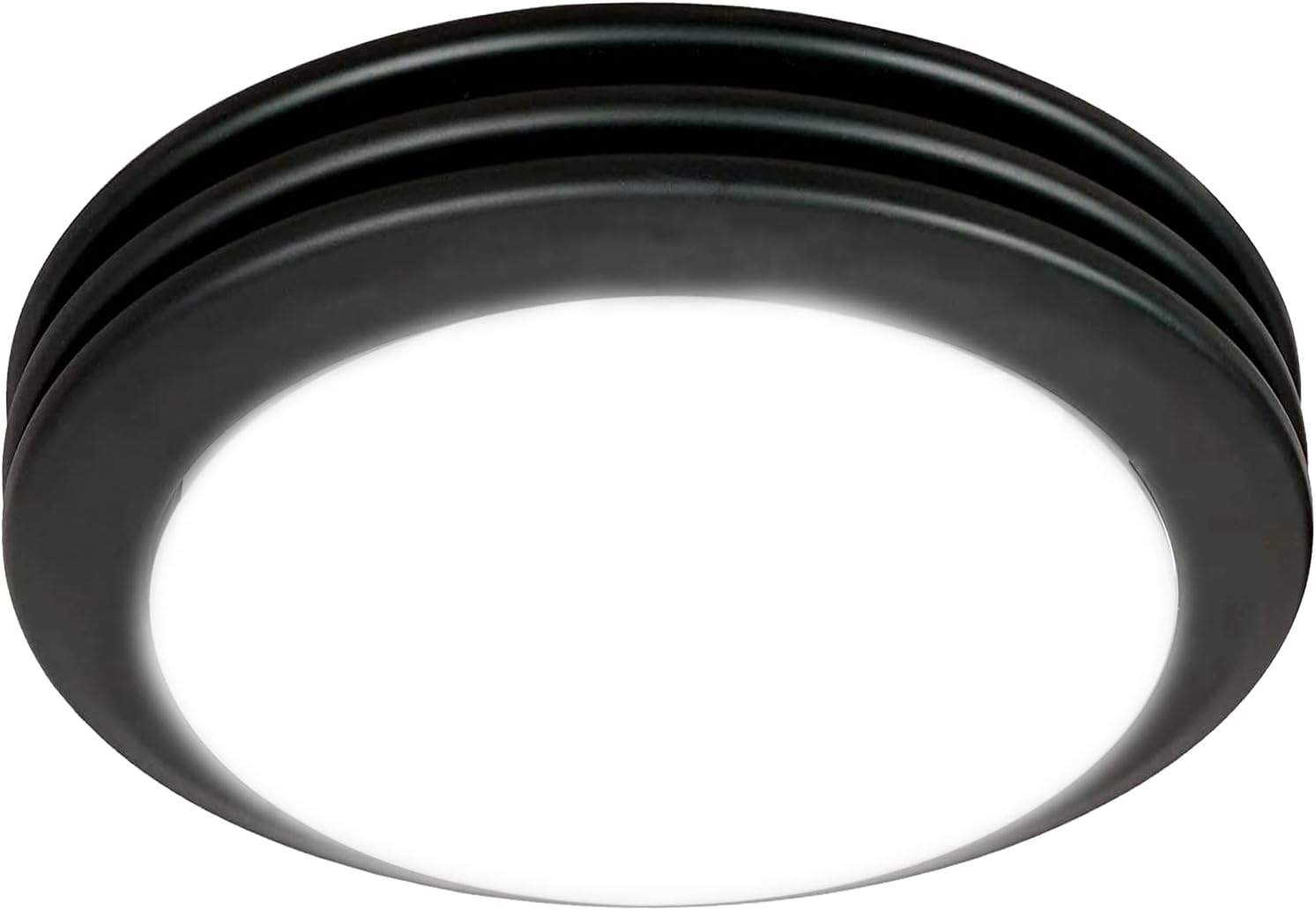 Akicon Ultra Quiet Bathroom Exhaust Fan with LED Light Features