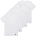 PUMA Men's Cotton Crewneck T-Shirt 4 Pack for Everyday Style