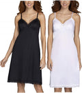 Vanity Fair Women's Anti-Static Nylon Full Slip - Smooth, Lace Trim in