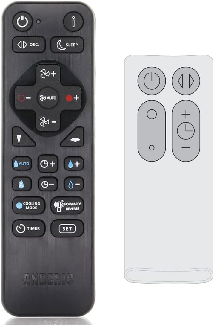 Upgrade to Anderic Remote for Dyson Pure Cool TP00 - Easy Control