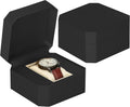 Single Watch Gift Box for Men Women PU Leather Case - Octagonal