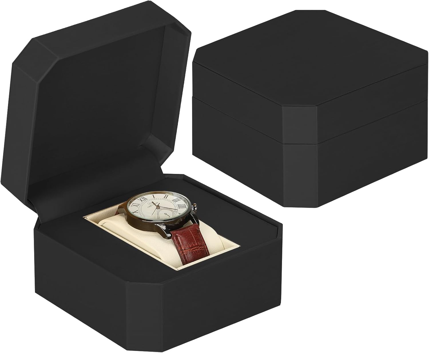 Portable Watch Case with Removable Pillow - Ideal Travel Companion