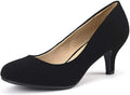 Women's Luvly Bridal Wedding Low Heel Pump Shoes - Tiffanny Lace