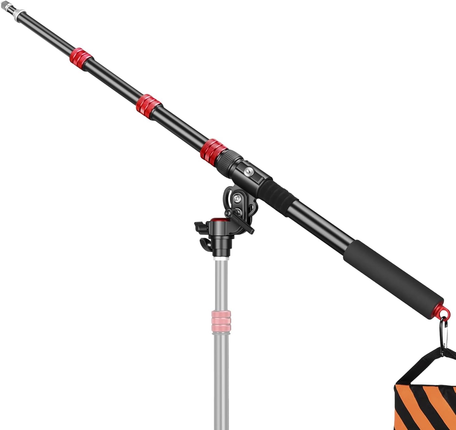 FreeSea Adjustable Extension Boom Arm for Light & C-Stands