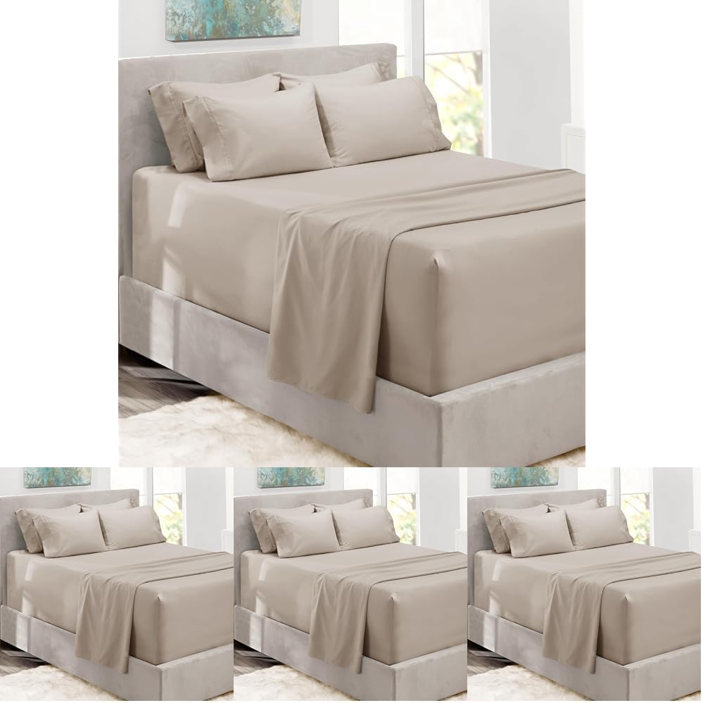 Extra Deep Pocket Queen Sheets Sets for 18-24 Inch Mattresses