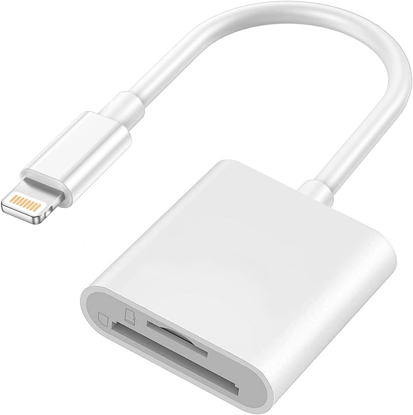 Apple MFi Certified Lightning SD Card Reader - Fast Data Transfer