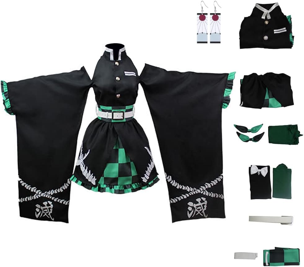 Juejuezi Women Cosplay Kimono Dress for Halloween Fun Events