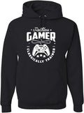 Reckless Gamer Hoodie for Men - Classically Trained Vintage Gaming