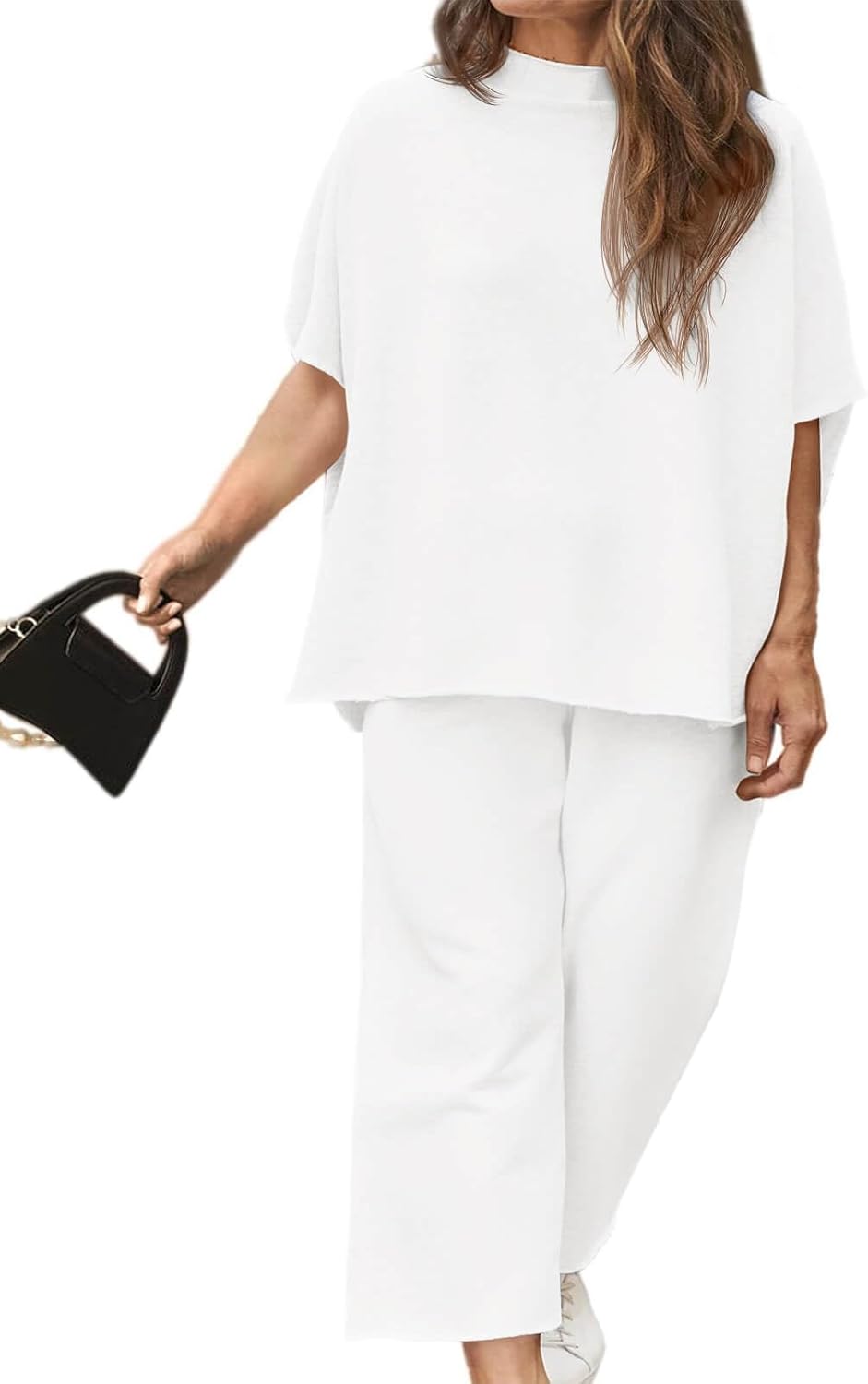 Beautife Plus Size 2 Piece Outfits for Women - Chic Lounge Set
