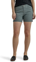 Lee Women's Legendary 5 in Chino Short - Mid Rise Regular Fit