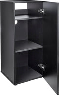 15 Gallon Aquarium Stand Modern Design - Sturdy Black Stand
