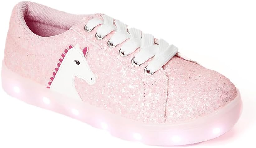 FabKids Kids Sneakers for Boys and Girls with Light-Up Soles