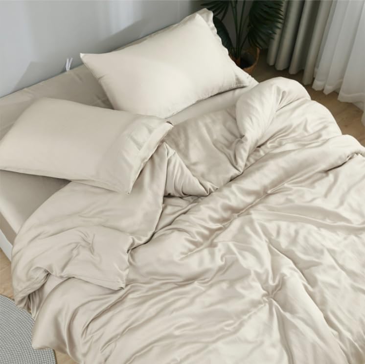 DOZ Bamboo Sheet Set - Buttery Soft, Cooling, Deep Pocket Twin XL