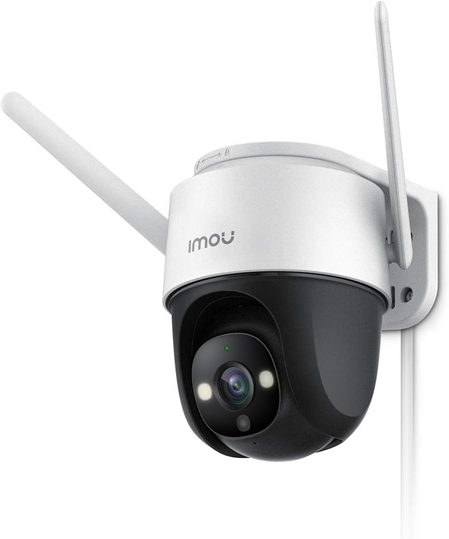 Imou Security Camera Outdoor with Floodlight and Sound Alarm