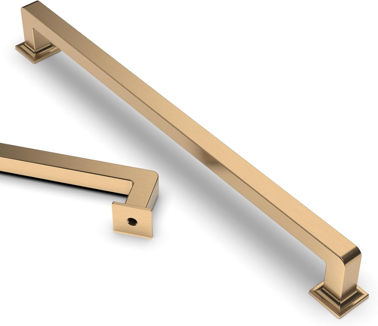 Stylish 10 Pack 8.8 Inch Champagne Bronze Cabinet Pulls
