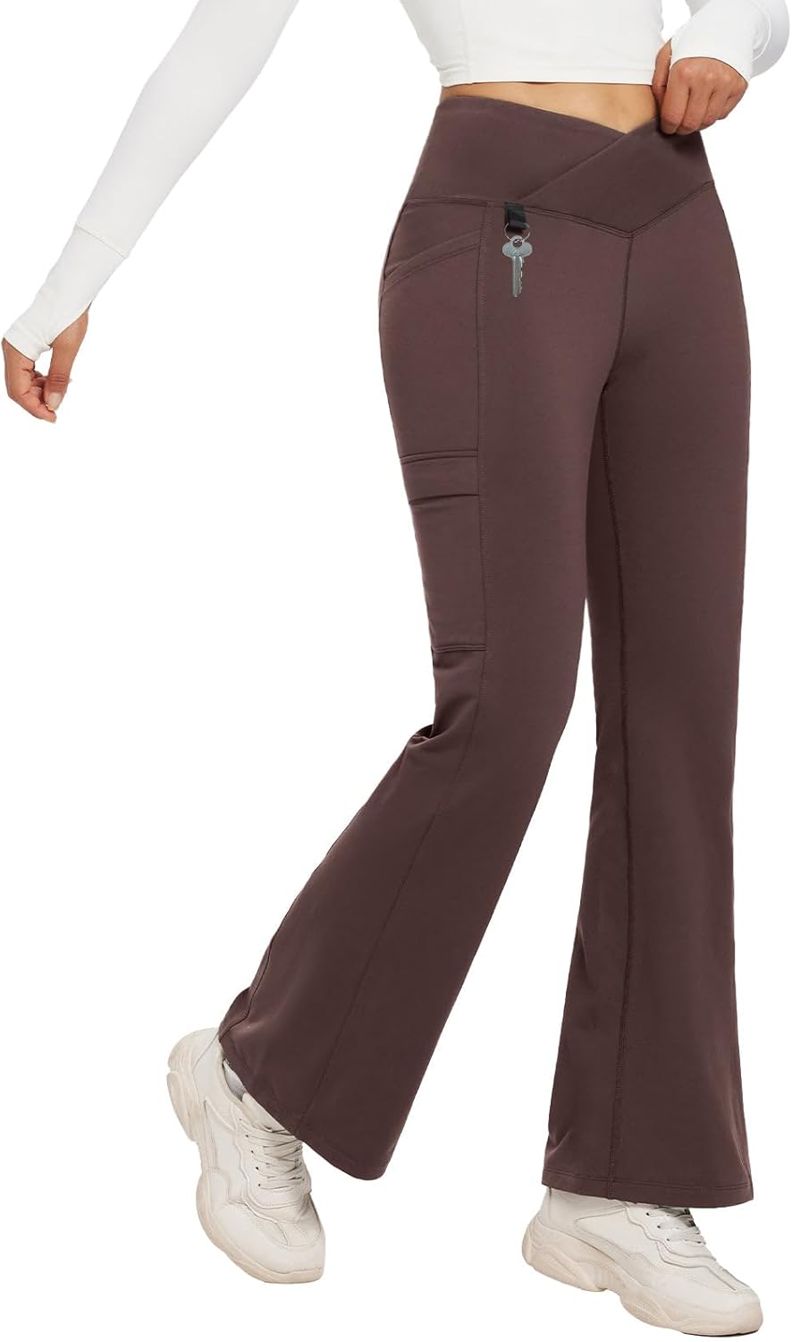 Baleaf Women's Fleece Lined Pants for Winter Hiking and Travel