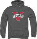 LOGOVISION Collegiate Distressed Primary Logo Pullover (Style HW8P)