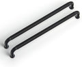 Goo-Ki 6 Pack 7-1/2 Inch Matte Black Zinc Alloy Cabinet Pulls